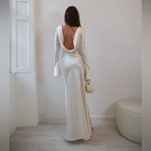 Olivia Rose the Label Eden Dress in Champagne - Picture 11 of 12